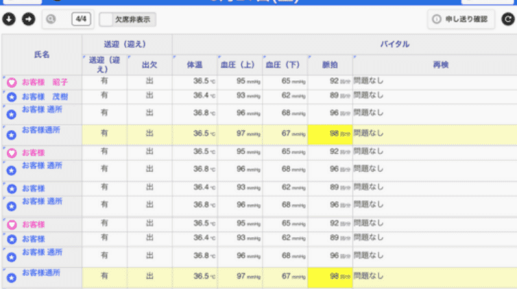 タブレット記録機能「タブ録」